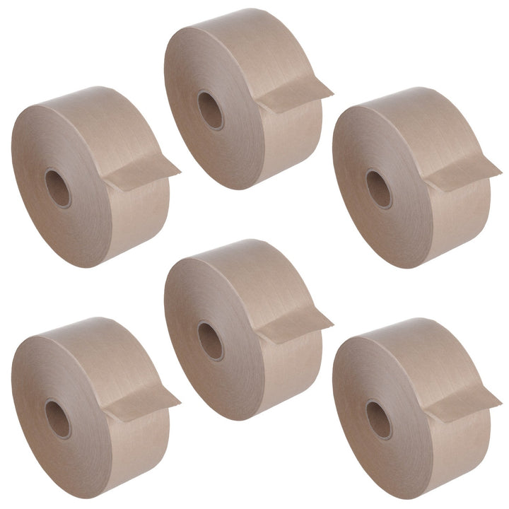 6x vodom aktivirana ojačana papirnata traka 70 mm x 150 m Greenblue GB8150