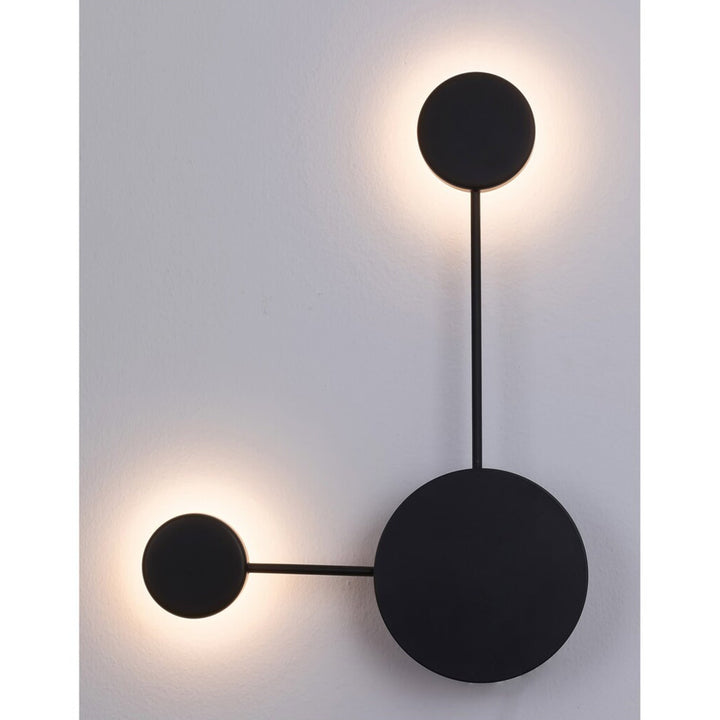 Aplică Amadeo LED 7W negru 6258 cu o temperatură de culoare de 4000 K