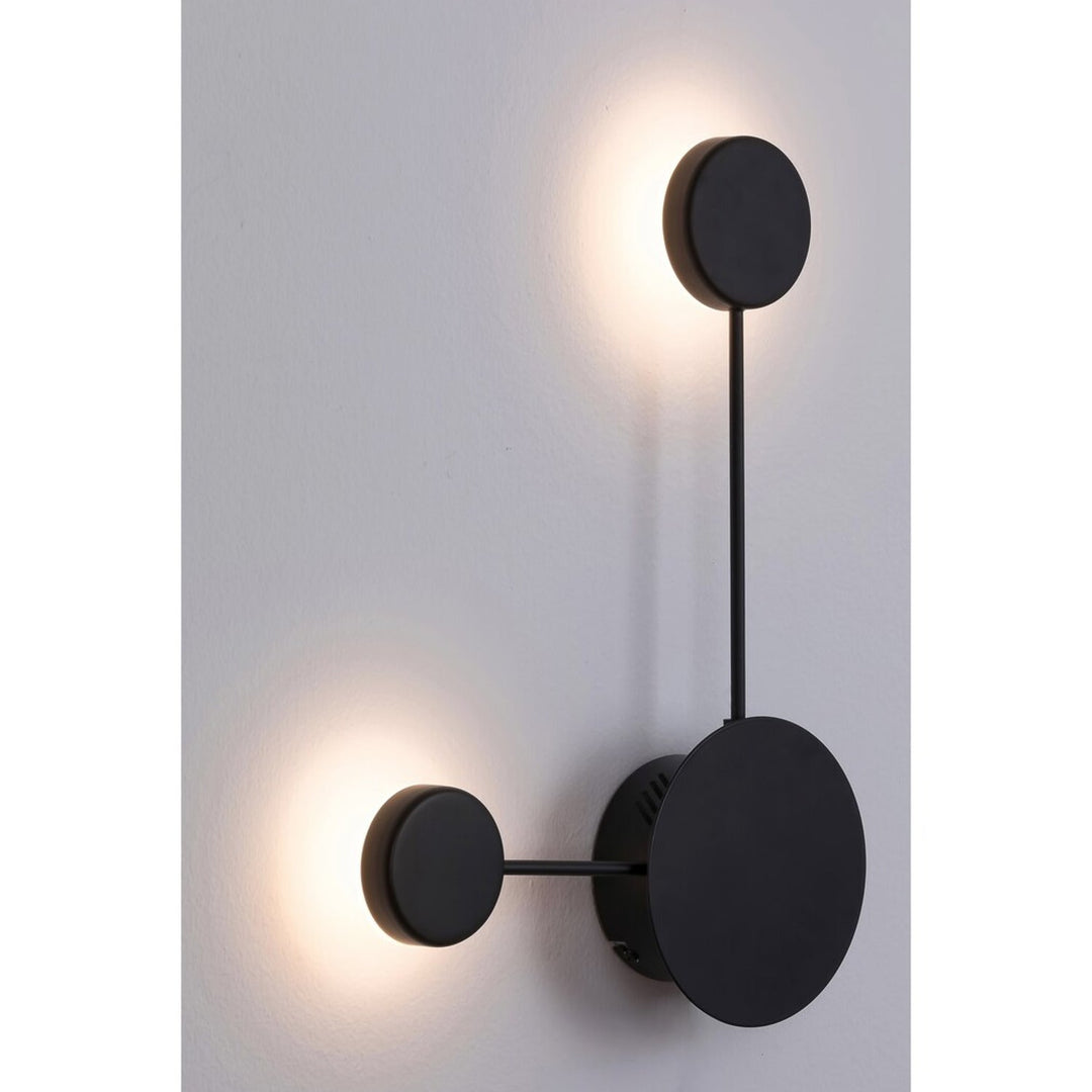 Aplică Amadeo LED 7W negru 6258 cu o temperatură de culoare de 4000 K