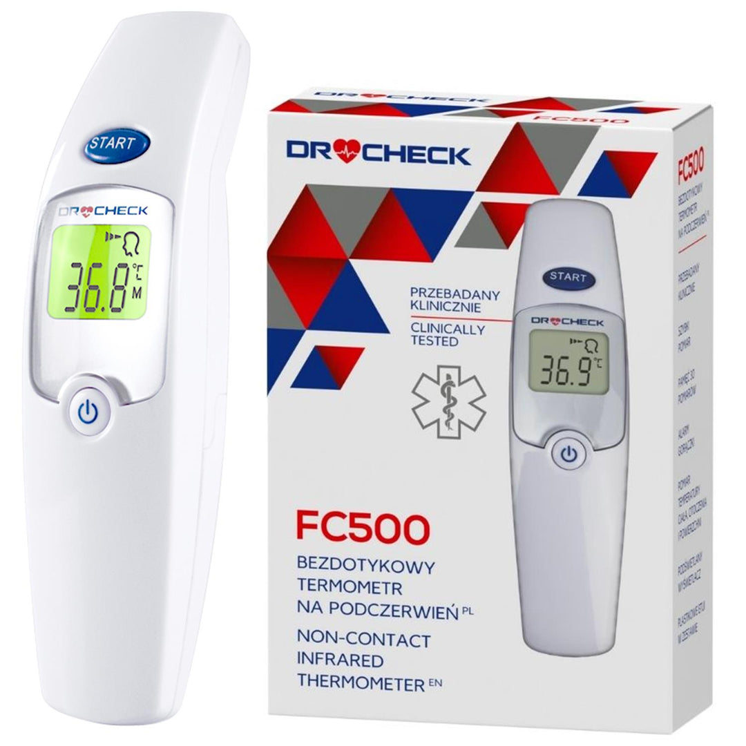 DrCHECK FC500 nekontaktni infracrveni termometar s kapacitetom memorije od 30 mjerenja