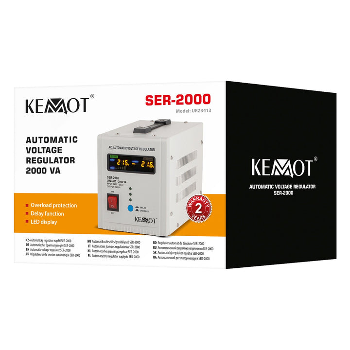 KEMOT SER-2000 automatski stabilizator napona 230 V