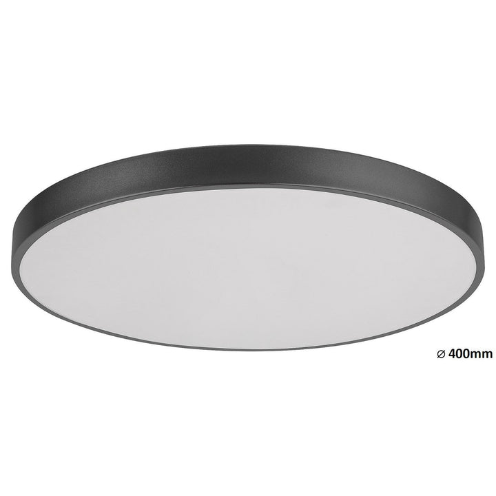 Stropna lampa Rabalux Tesia 3314, mat crna, 36W, 40x5cm
