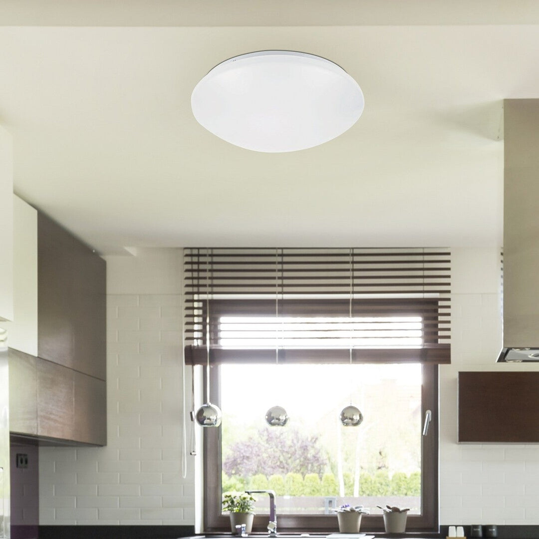 Rabalux Lucas 3435 bijela okrugla stropna lampa 18W