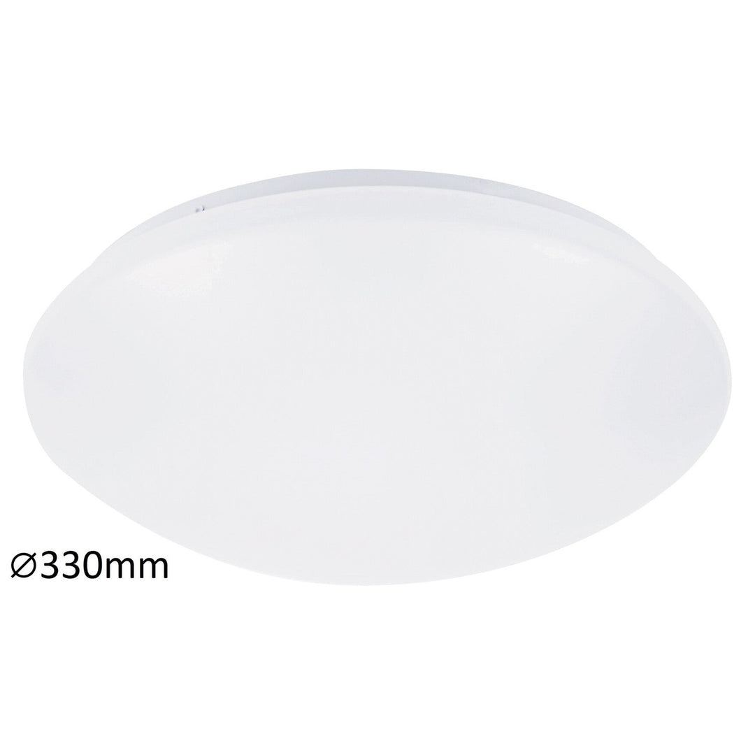 Rabalux Lucas 3435 bijela okrugla stropna lampa 18W