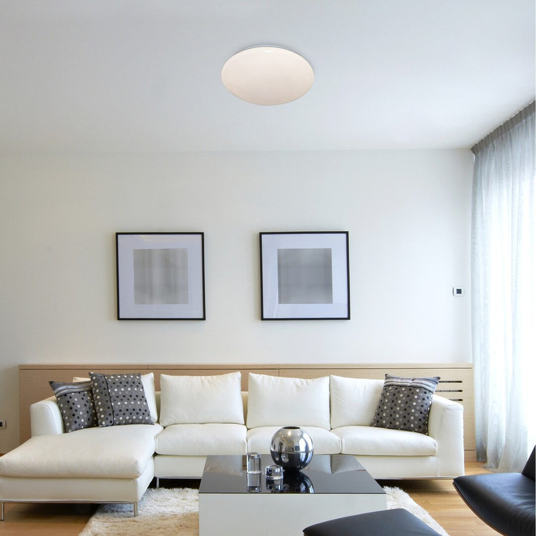 Rabalux Lucas bijela stropna lampa s senzorom pokreta, 12W, 71132