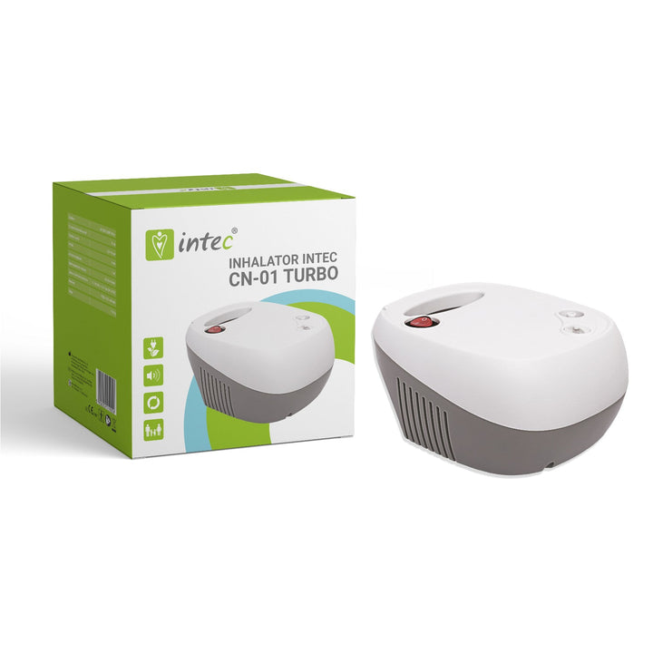 Intec CN-01 Turbo kompresorski inhalator s klipom, kompaktne veličine