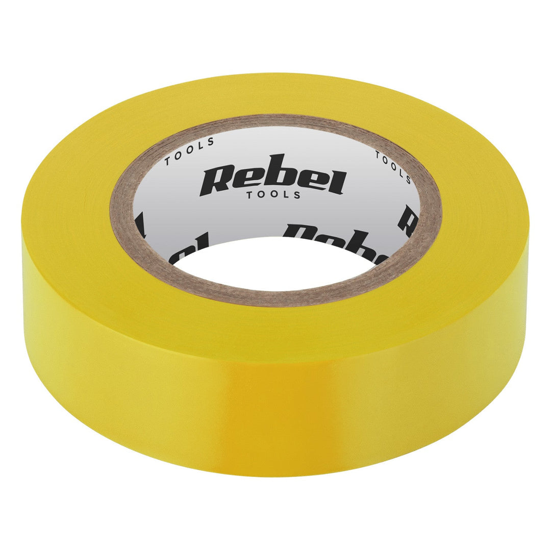 REBEL ljepljiva izolacijska traka (0,13 mm x 19 mm x 20 yd) žuta