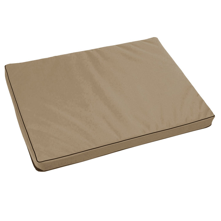 Vigo Standard madrac za pse i mačke, 80 x 60 x 5 cm, bež s crnim obrubom