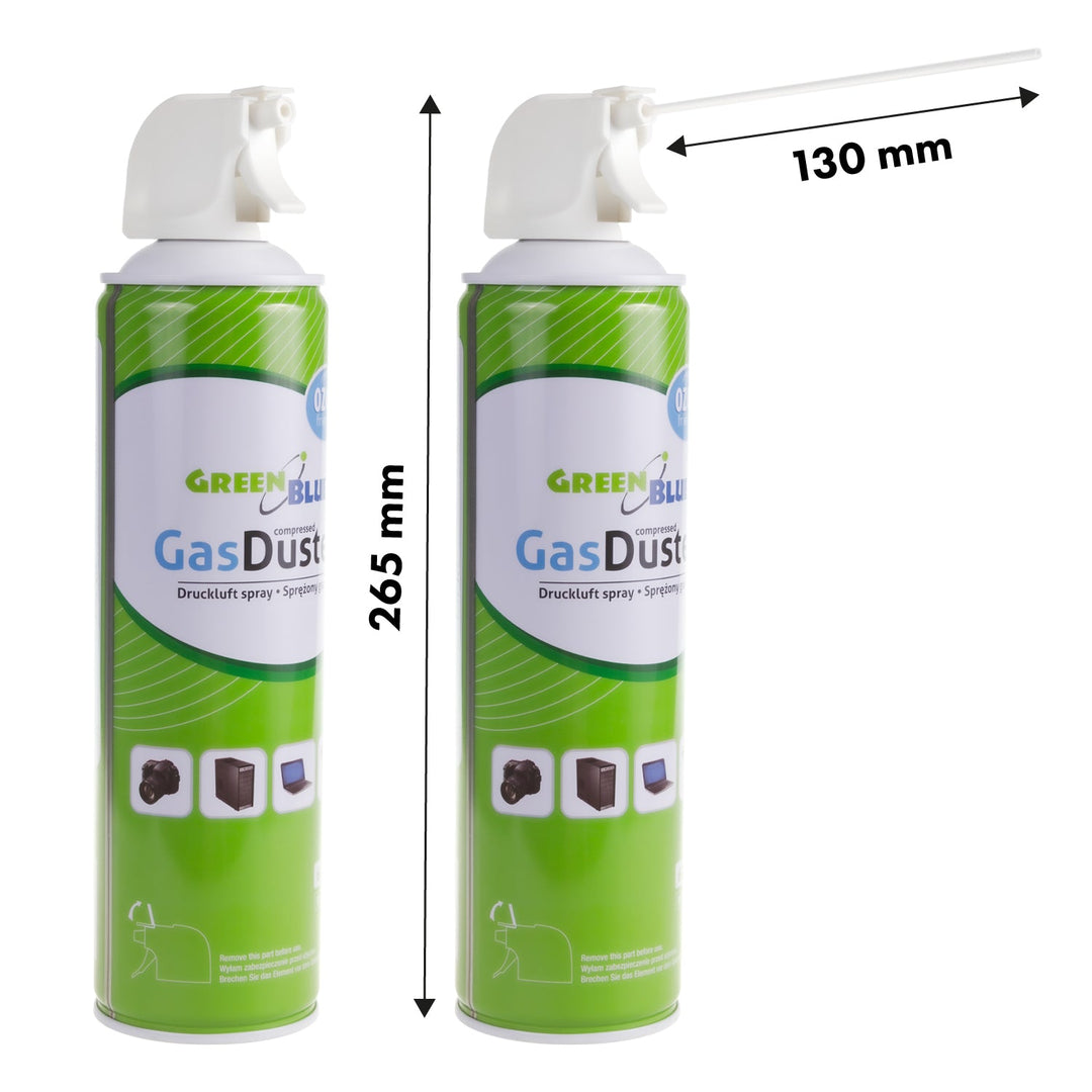 12x GreenBlue GB600 atomizer za pištolj s komprimiranim zrakom 600 ml - pištolj za prskanje