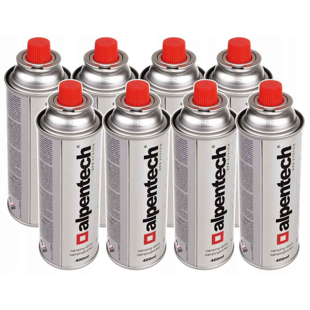 Cartusuri de gaz Alpentech 8x 380ml , certificat: Pi 0875
