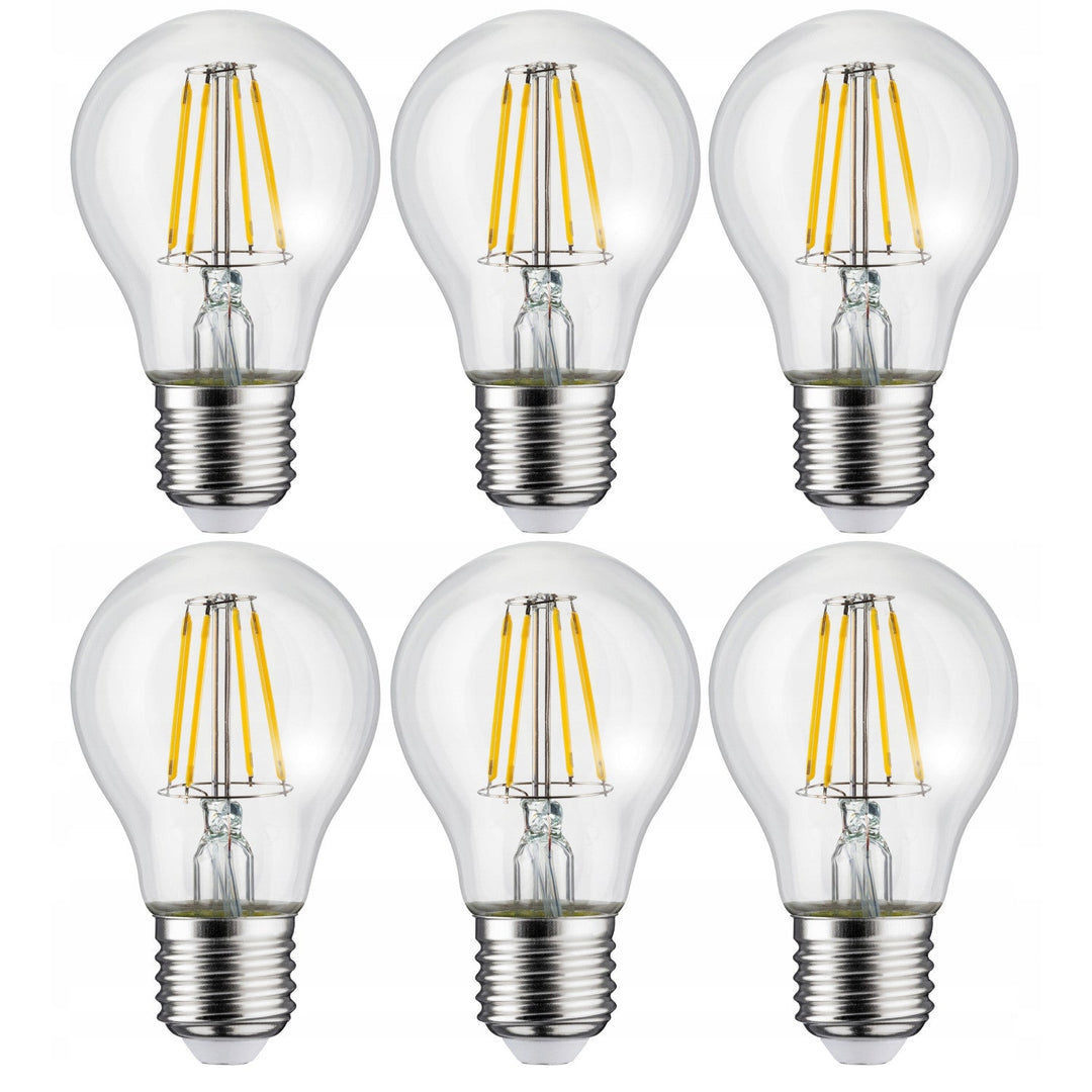 6x Maclean LED žarulja s niti, E27, 11W, 230V, WW topla bijela 3000K, 1500lm Retro Edison dekorativna A60, MCE280