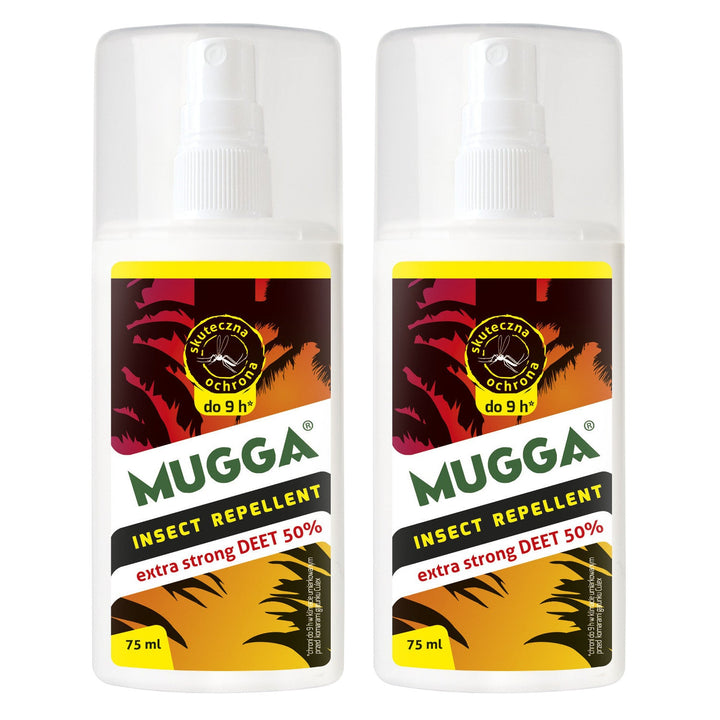 2x Mugga sprej protiv insekata 50% DEET 75ml