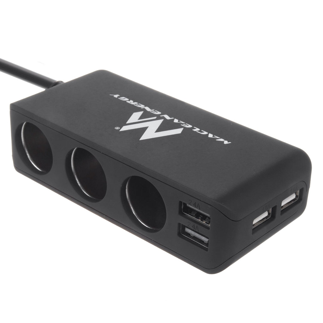 Maclean razdjelnik utičnica za upaljač u automobilu, voltmetar, 120 W