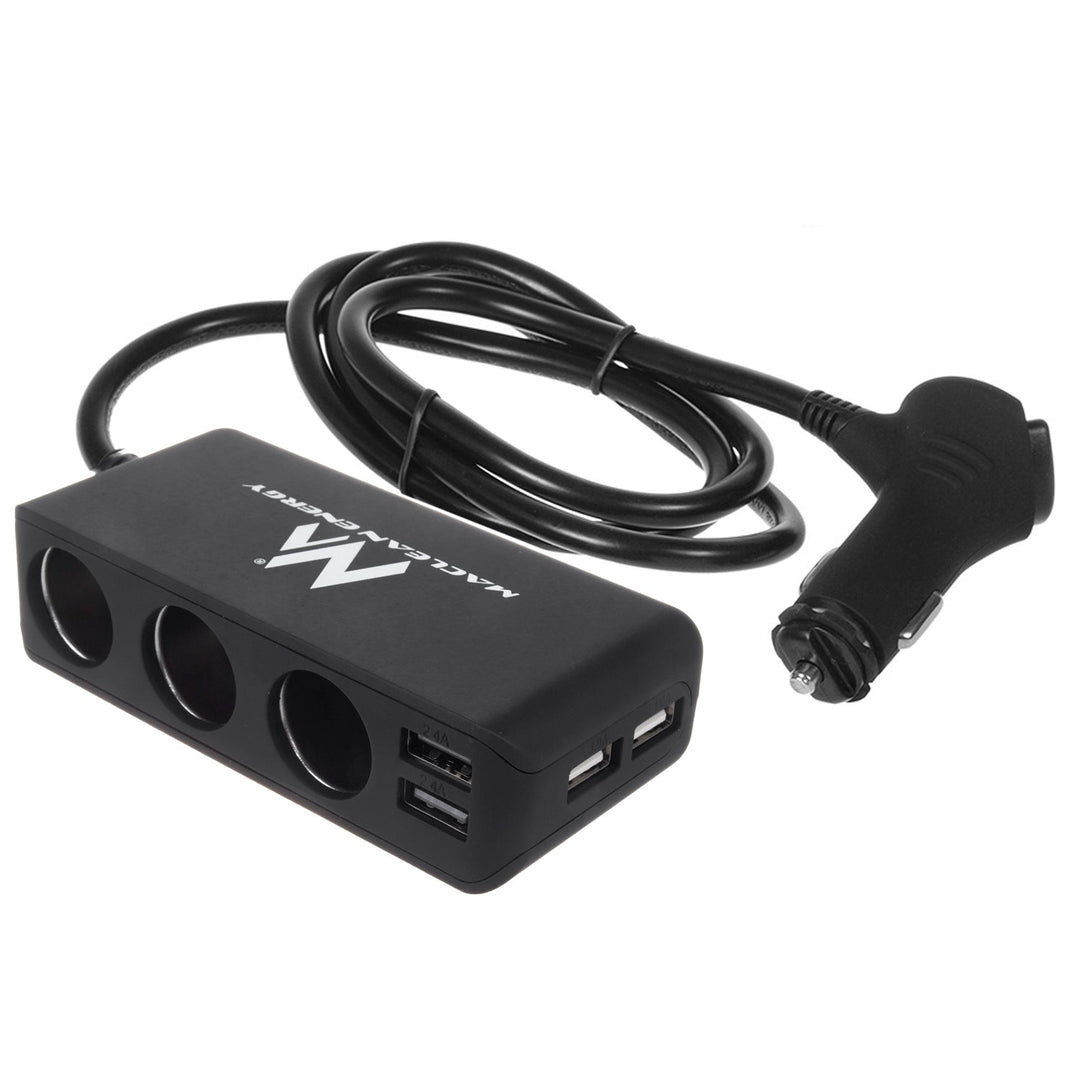 Maclean razdjelnik utičnica za upaljač u automobilu, voltmetar, 120 W