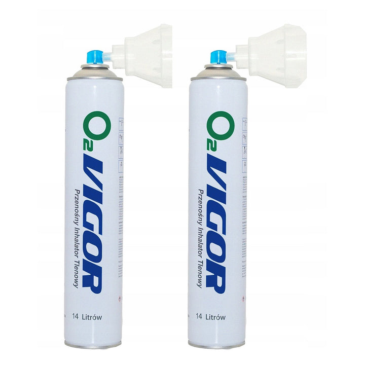 Inhalacijski kisik u limenci, 99% O2, 14 L, bez mirisa, 2 komada