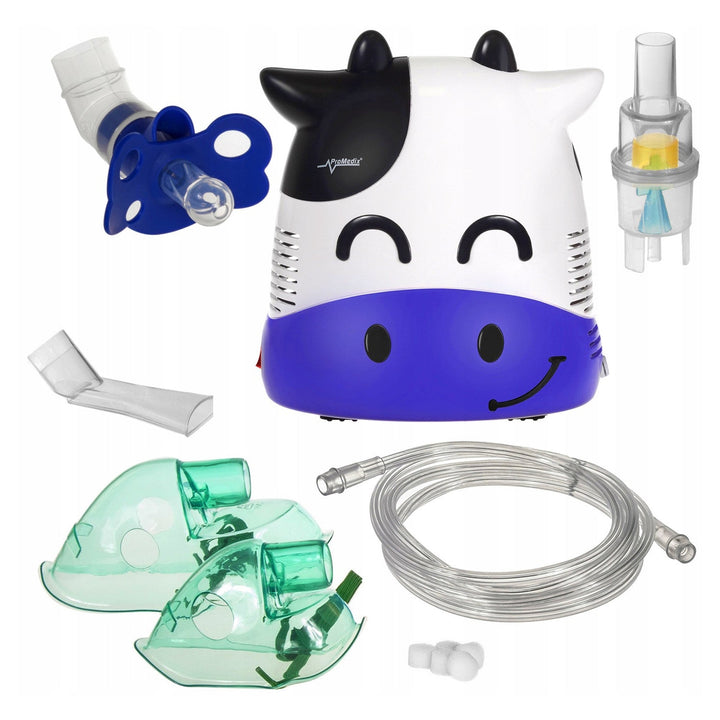 Promedix inhalator za djecu, fudge, nebulizatorski set, maske, filtri, bradavica, PR-810