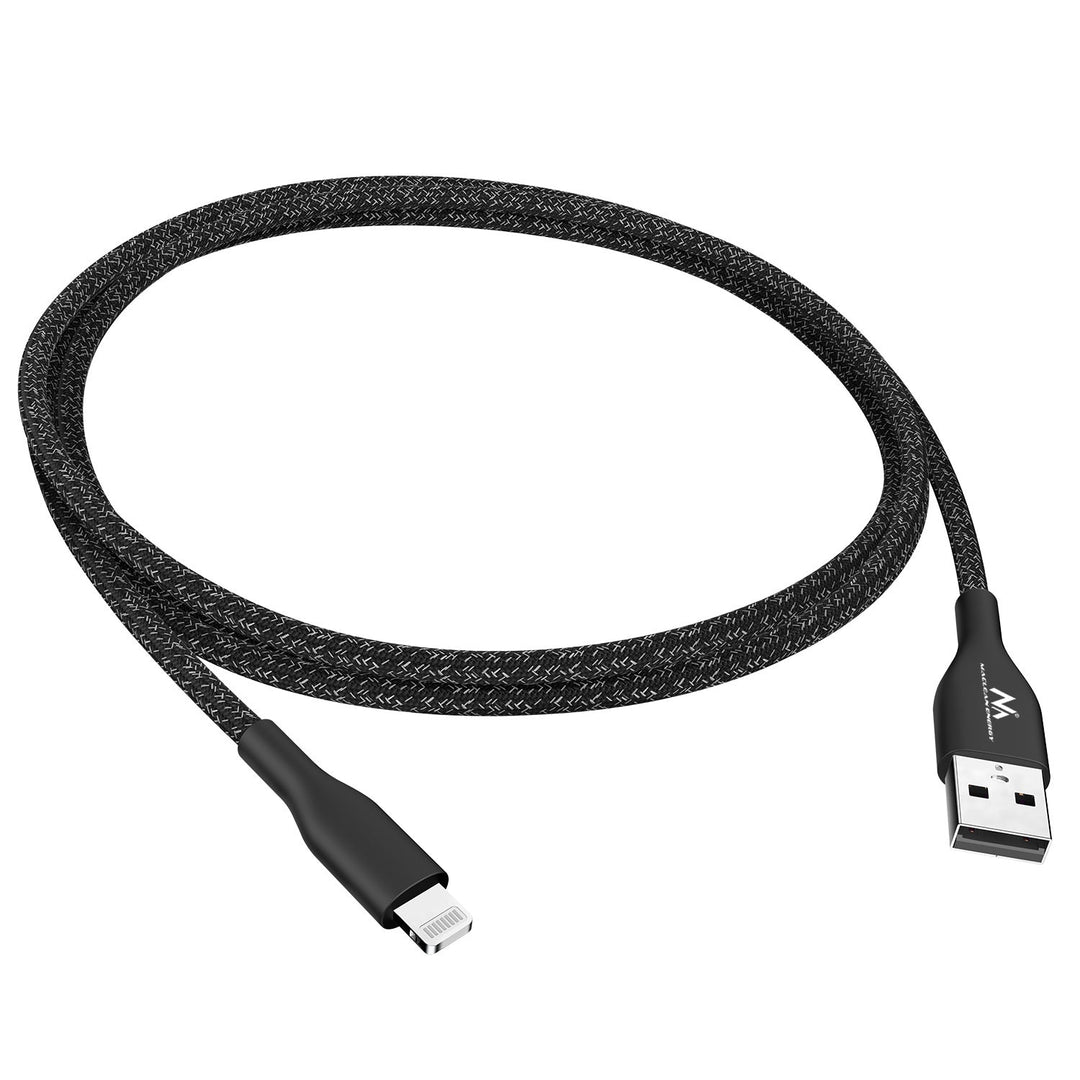 Maclean punjač za automobil, Qualcomm Quick Charge, QC 3.0 – 5V/3A, 9V/1.8A, 12V/1.6A, 5V/3.1A utičnica s USB Lightning kabelom