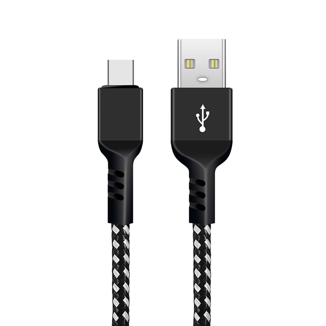 Maclean produžni kabel s 4 utičnice + 2 USB priključka, s prekidačima, 250 VAC/10 A, 2,1 A 5 V, 1,5 m, bijeli, MCE229B + USB kabel MCE471