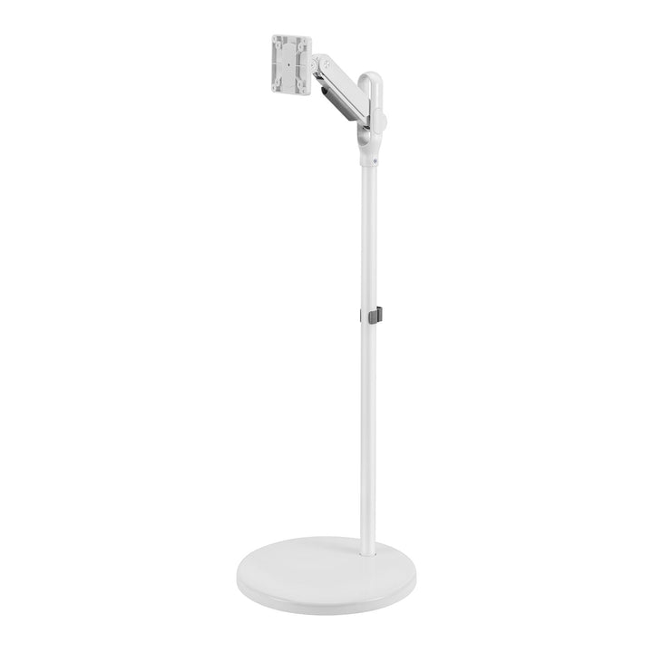 Maclean mobilni stajaći stalak za monitor/televizor, plinski opružni mehanizam, 17"-35", 2-10 kg, bijeli, MC-970W