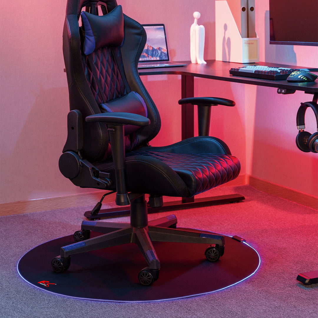 Podloga za stol za gaming stolice, RGB pozadinsko osvjetljenje, NanoRS, 100 cm, RS171