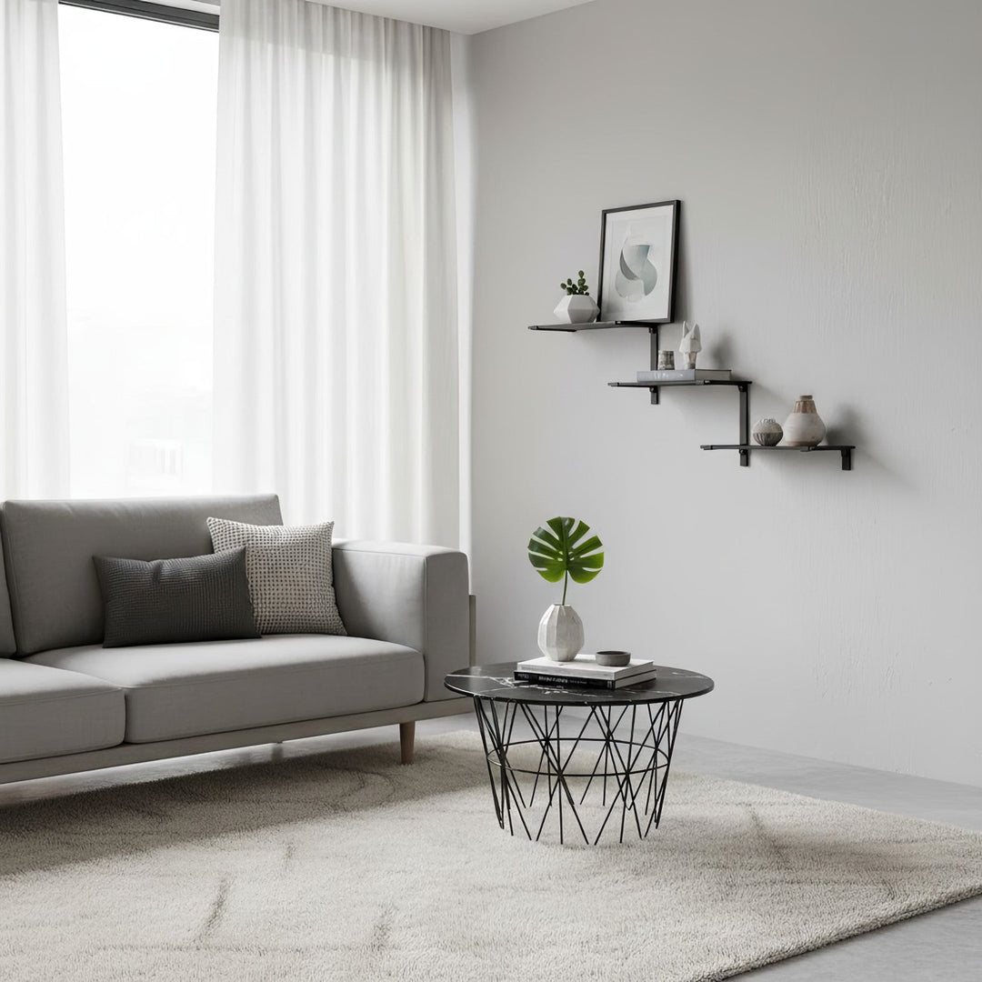 Maclean modularne police na tri razine, maksimalno opterećenje 30 kg, MC-974