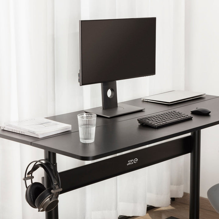 Uredski stol Ergo s radnom plohom 140x68 cm, plinskim amortizerom, visinskom regulacijom, za rad u stojećem ili sjedećem položaju, maksimalna visina 115 cm, ER-453