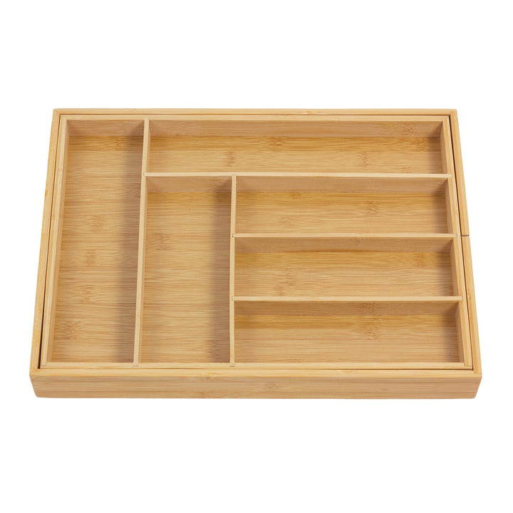GreenBlue proširivi organizator bambusovog pribora za jelo, 325–500 × 430 × 45 mm, GB379