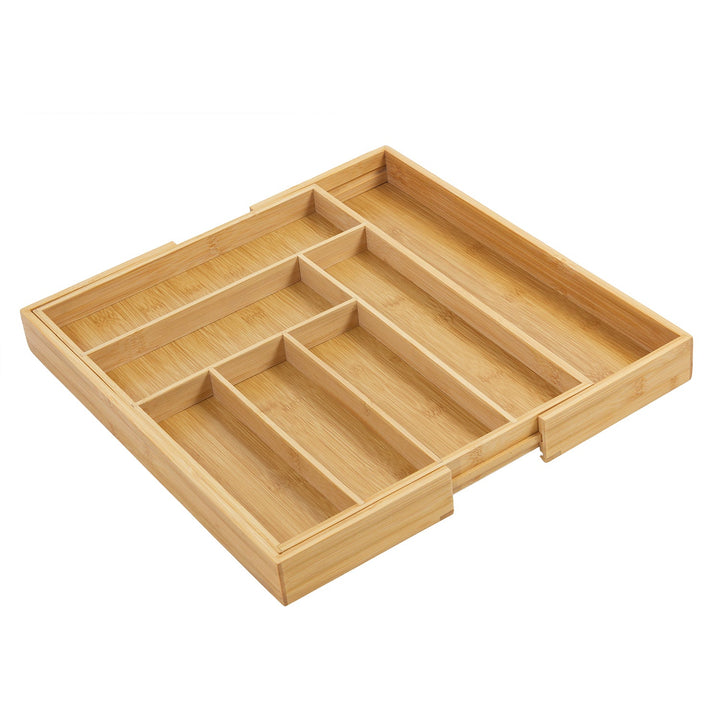 GreenBlue proširivi organizator bambusovog pribora za jelo, 325–500 × 430 × 45 mm, GB379