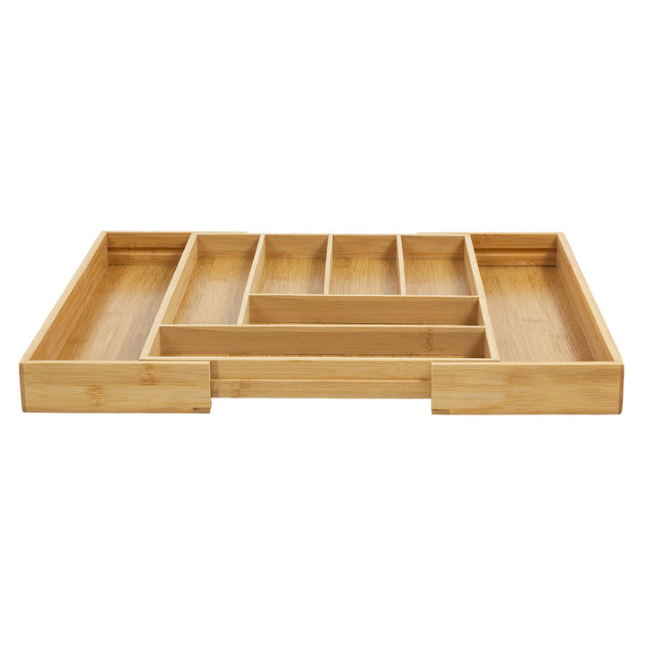 GreenBlue proširivi organizator bambusovog pribora za jelo, 325–500 × 430 × 45 mm, GB379