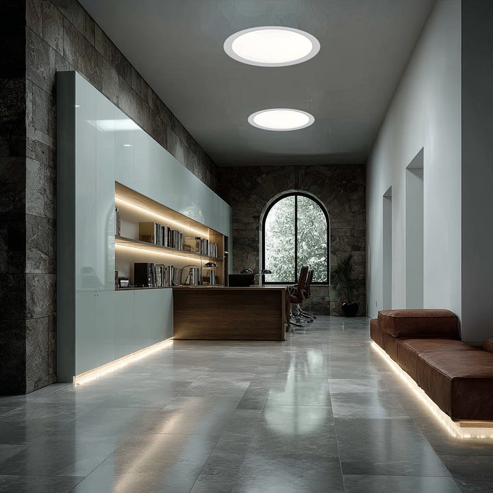 LED stropni panel Maclean, ugradbeni SLIM, 18 W, neutralno bijela 4000 K, 170 × 26 mm, 1900 lm, MCE372 R