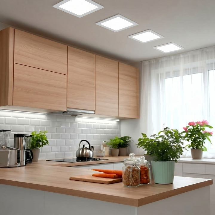Maclean stropni LED panel, ugradbeni SLIM, 18 W, neutralno bijela 4000 K, 170*170*26 mm, 1900 lm, MCE374 S
