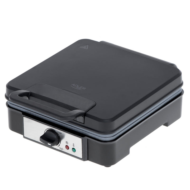 Adler aparat za vafle, za 4 vafla, kontrola temperature, 1800 W, AD 3049