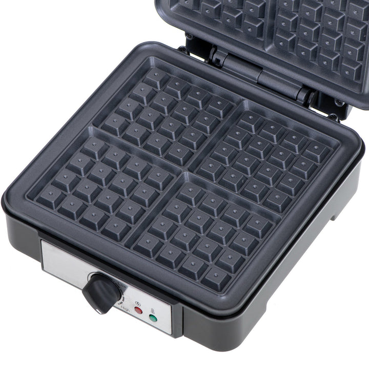 Adler aparat za vafle, za 4 vafla, kontrola temperature, 1800 W, AD 3049