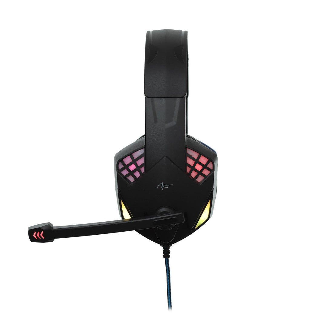 ART gaming slušalice, s mikrofonom, LED pozadinsko osvjetljenje, G11