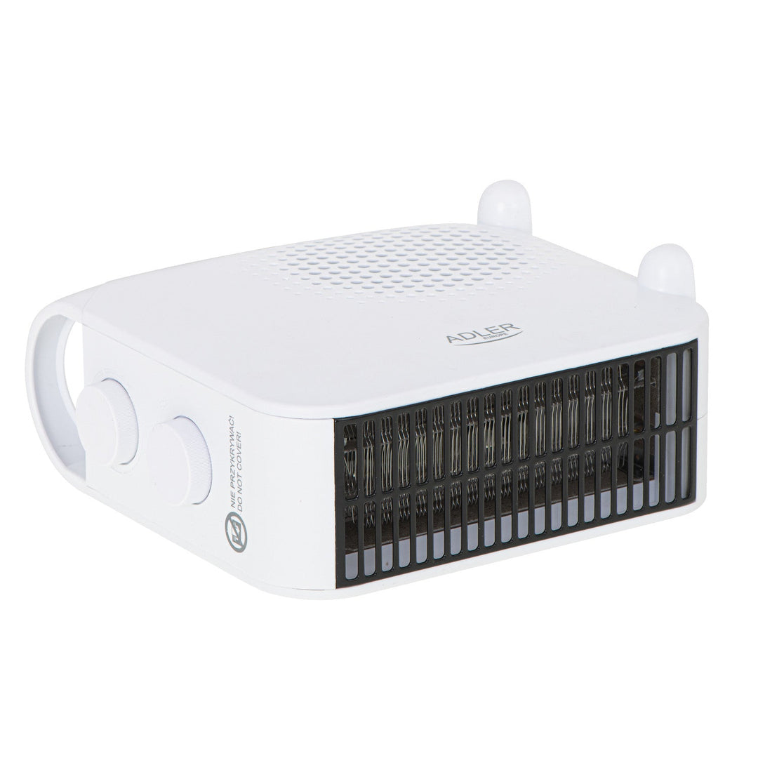 Adler radijator s ventilatorom, dvostruka funkcija, hladan zrak, 2000 W, bijela, AD 7725