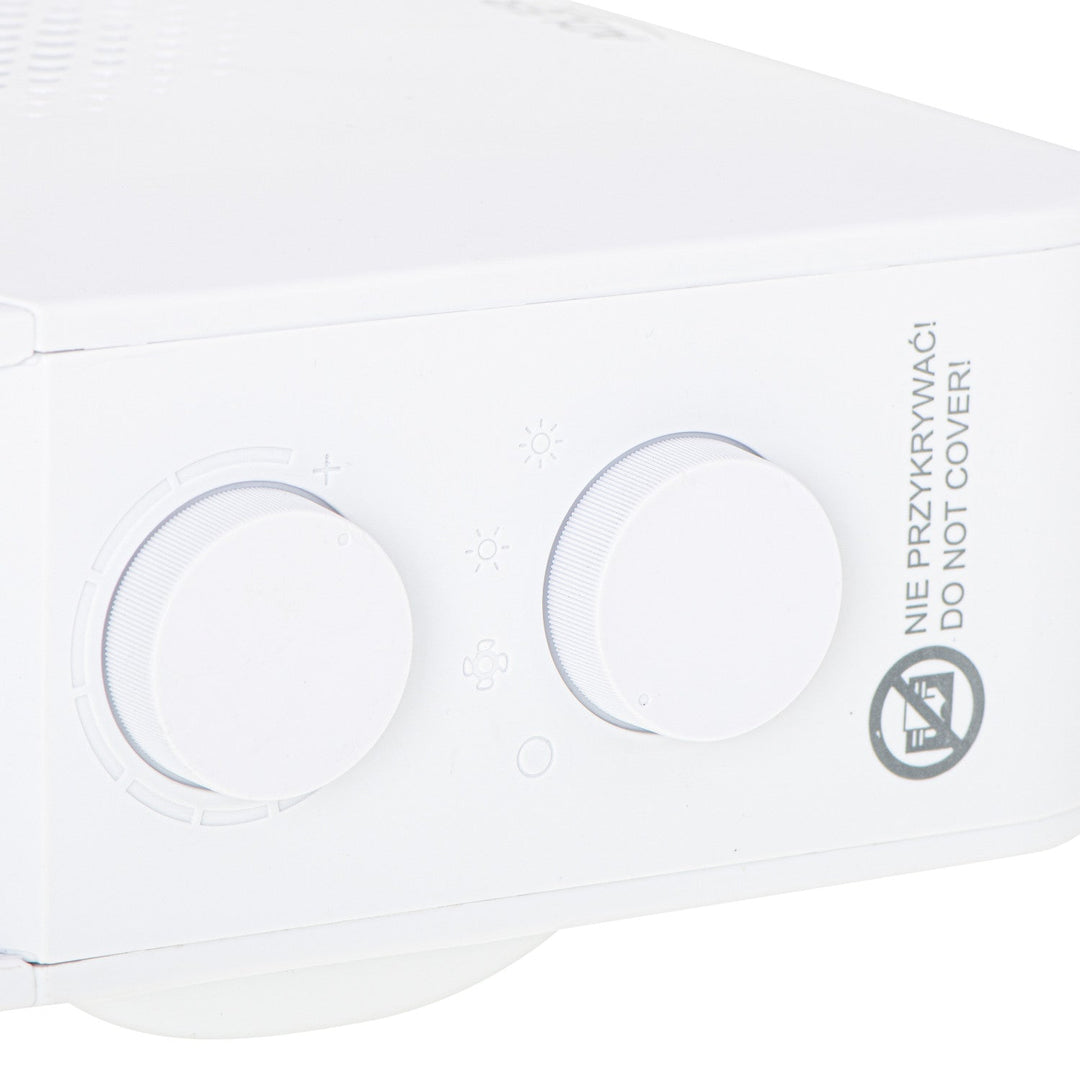 Adler radijator s ventilatorom, dvostruka funkcija, hladan zrak, 2000 W, bijela, AD 7725