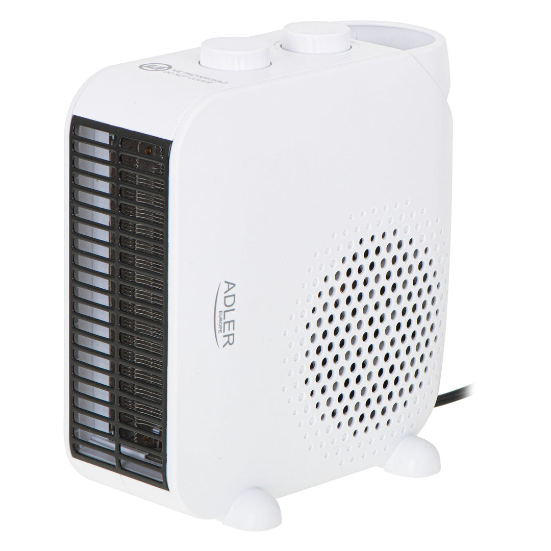 Adler radijator s ventilatorom, dvostruka funkcija, hladan zrak, 2000 W, bijela, AD 7725