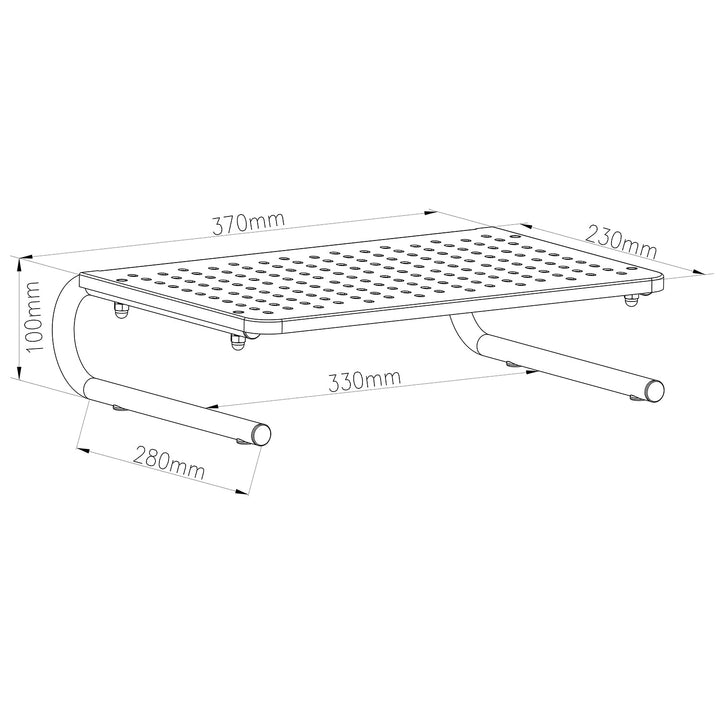 Maclean stalak za monitor/laptop, 13-32", MC-948