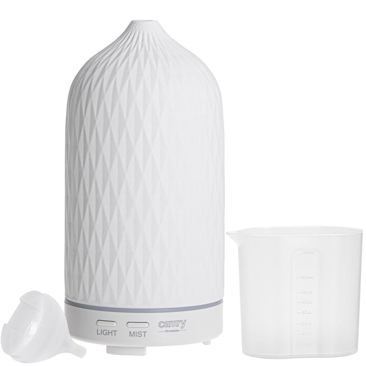 Camry CR 7970 ultrazvučni keramički aroma difuzor, 100 ml, ambijentalno svjetlo
