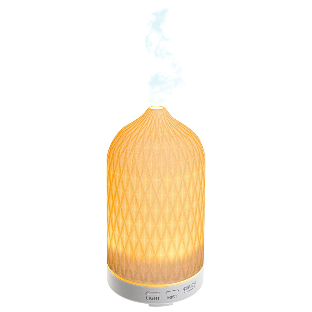 Camry CR 7970 ultrazvučni keramički aroma difuzor, 100 ml, ambijentalno svjetlo