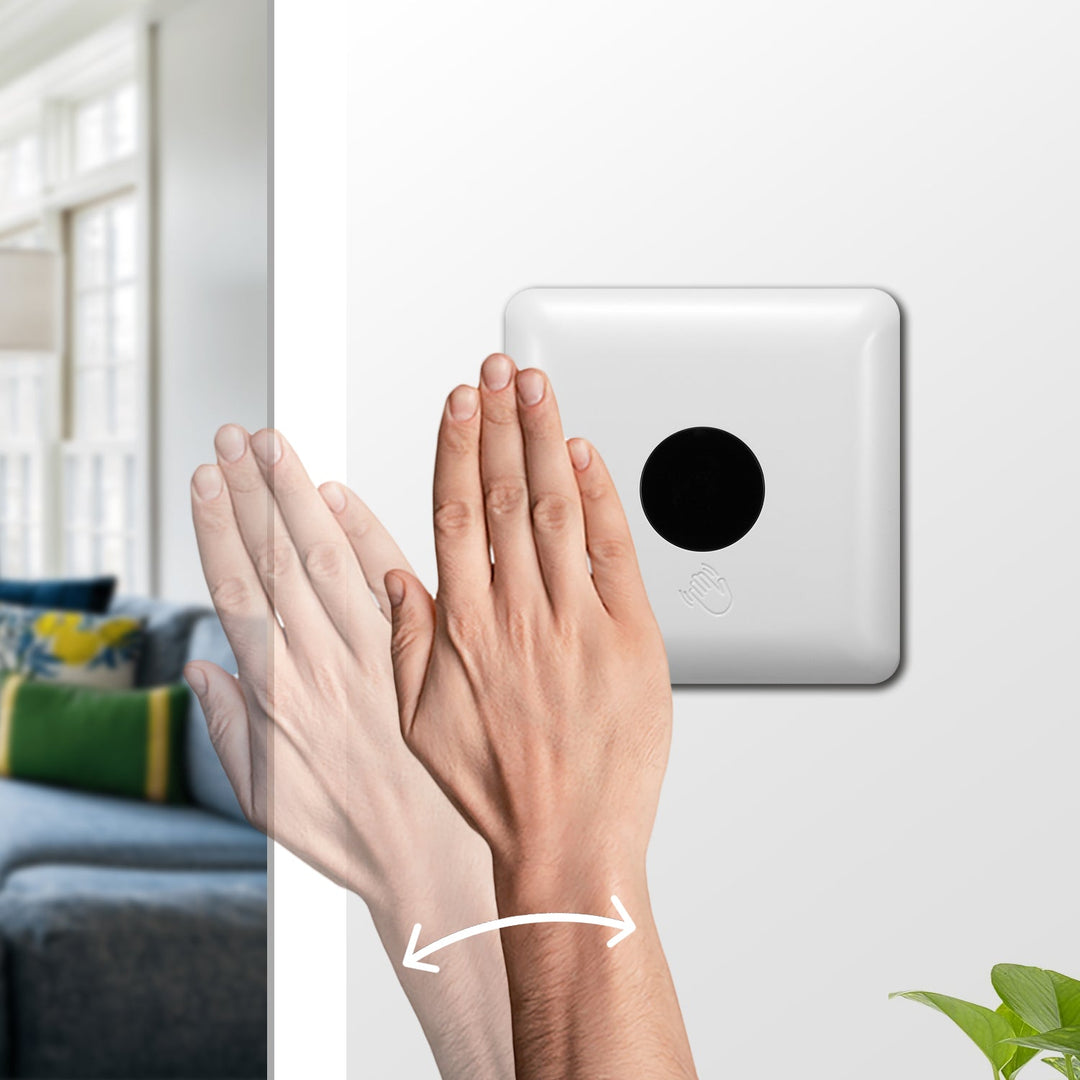 Maclean kratkodometni PIR senzor, domet 5–6 cm, za ugradnju u ravnini, maksimalno opterećenje 1200 W, MCE313 W