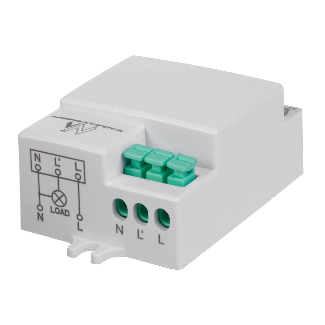 Maclean mikrovalni senzor pokreta, domet 8 m, maksimalno opterećenje 1200 W, IP20, 5,8 GHz, MCE316