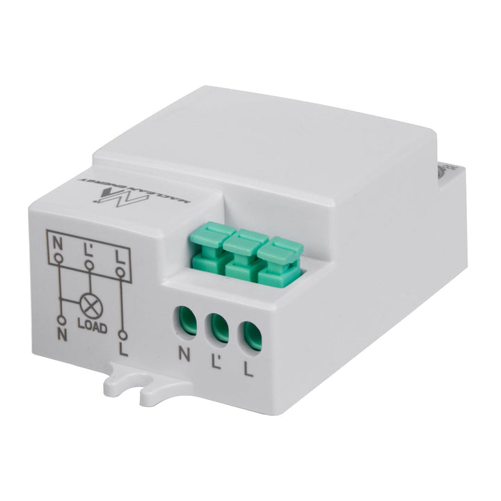 Maclean mikrovalni senzor pokreta, domet 8 m, maksimalno opterećenje 1200 W, IP20, 5,8 GHz, MCE316