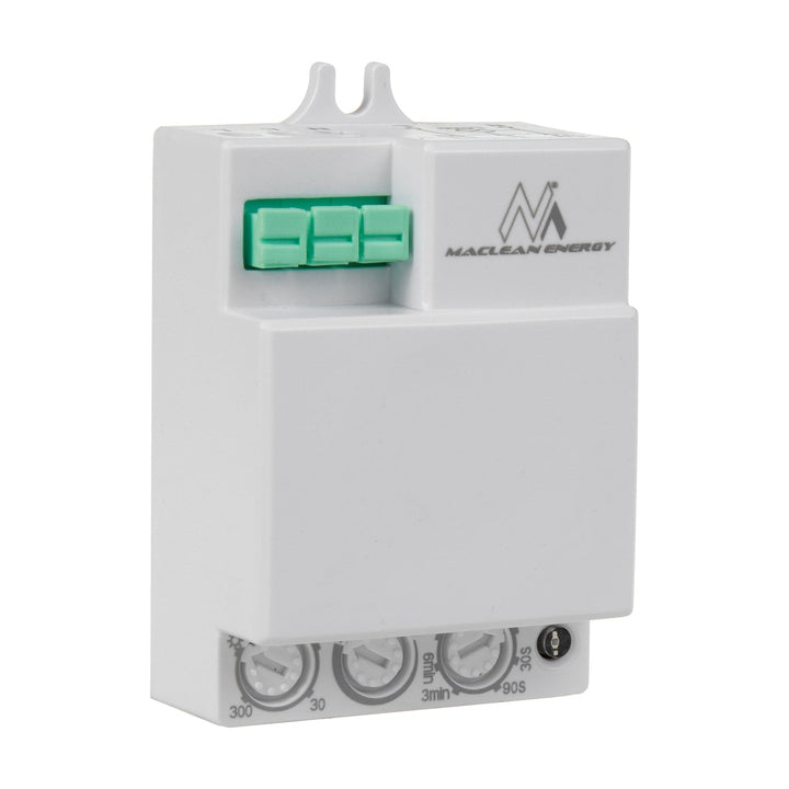 Maclean mikrovalni senzor pokreta, domet 8 m, maksimalno opterećenje 1200 W, IP20, 5,8 GHz, MCE316