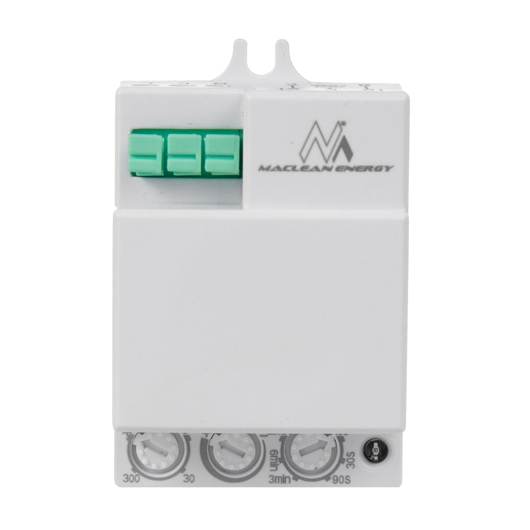 Maclean mikrovalni senzor pokreta, domet 8 m, maksimalno opterećenje 1200 W, IP20, 5,8 GHz, MCE316