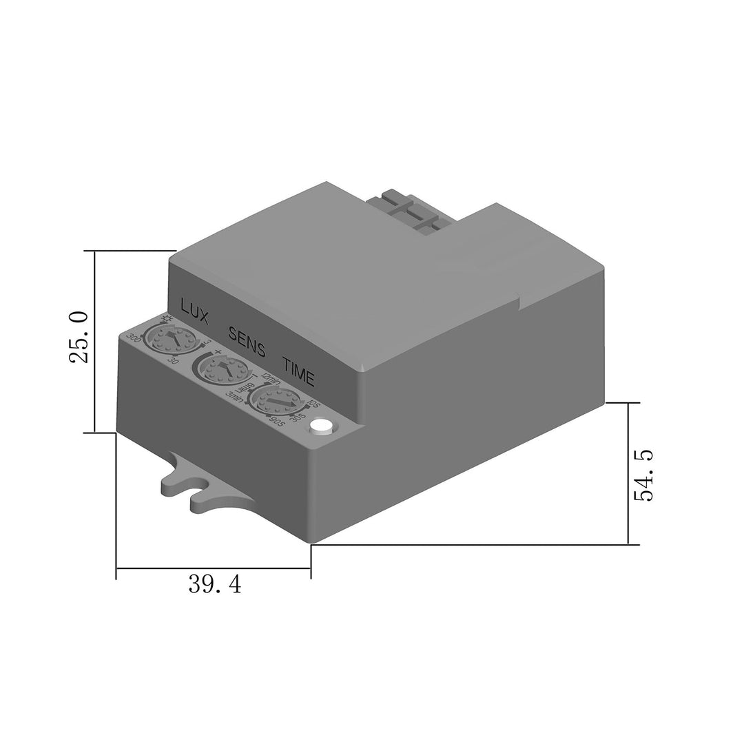 Maclean mikrovalni senzor pokreta, domet 8 m, maksimalno opterećenje 1200 W, IP20, 5,8 GHz, MCE316