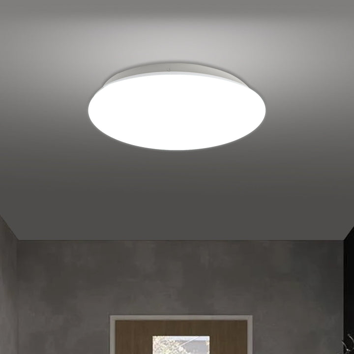 Maclean LED stropna lampa sa senzorom, 5,8 GHz mikrovalni senzor, 4000 K, 12 W, 950 lm, IP44, MCE347