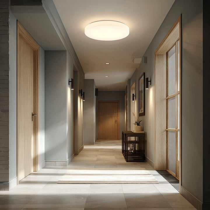 Maclean LED stropna lampa sa senzorom, 5,8 GHz mikrovalni senzor, 4000 K, 12 W, 950 lm, IP44, MCE347