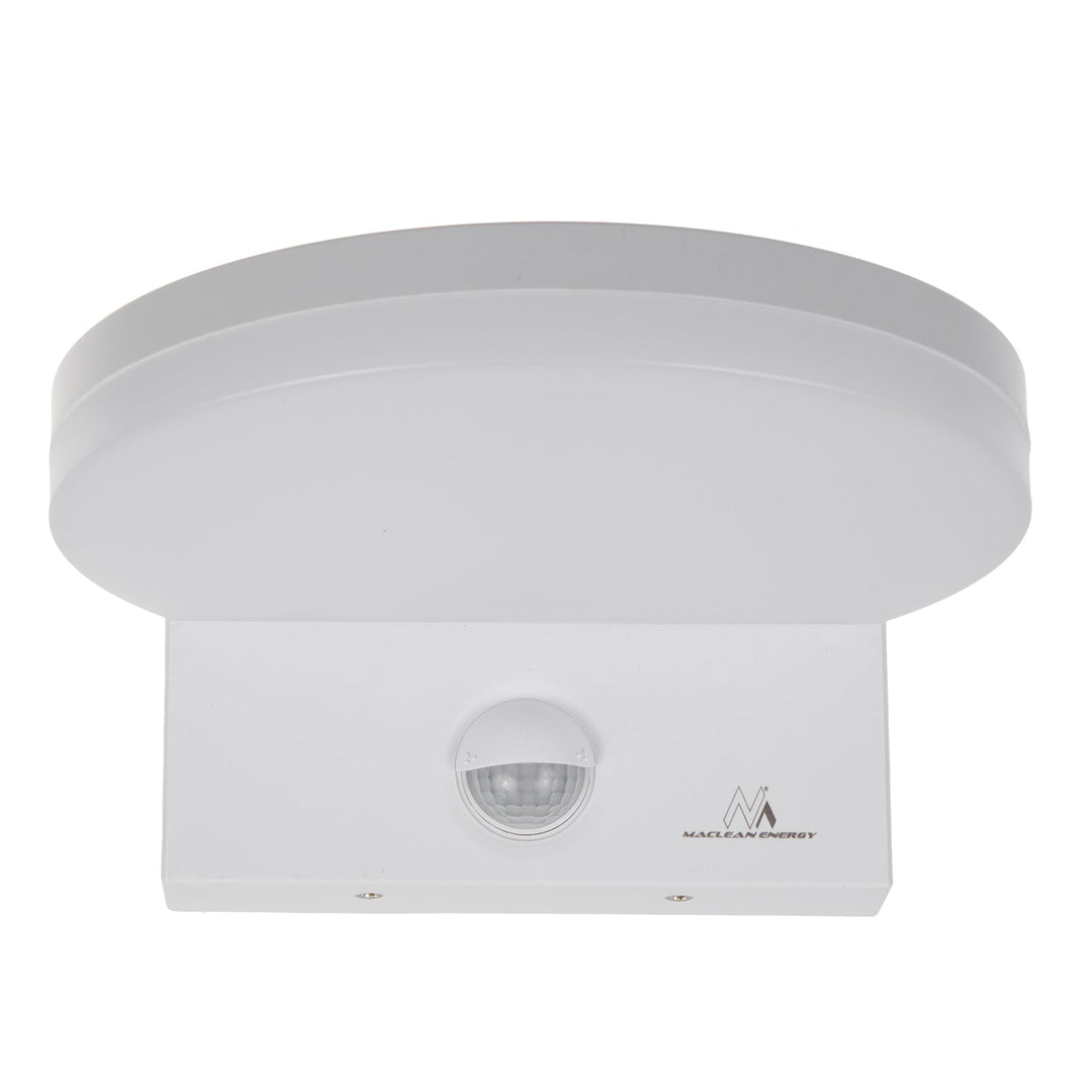 Maclean LED lampa s senzorom pokreta, PIR senzor pokreta, bijela, 15 W, IP65, 1560 lm, neutralno bijela boja (4000 K) MCE344 W