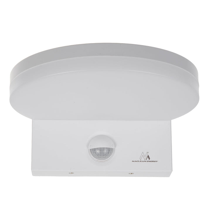 Maclean LED lampa s senzorom pokreta, PIR senzor pokreta, bijela, 15 W, IP65, 1560 lm, neutralno bijela boja (4000 K) MCE344 W